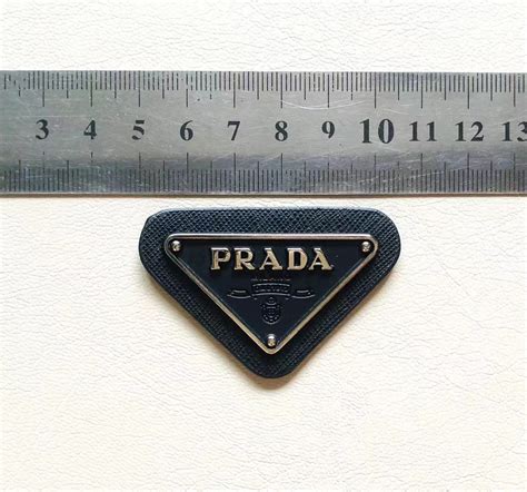 prada metal patch|Prada Patches Metal Badges – MusashinoFabric.